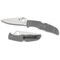 Spyderco 2024 Spyderco Endura 4 Lightweight Gray Flat Ground Plain SPY-C10FPGY - alternate 1